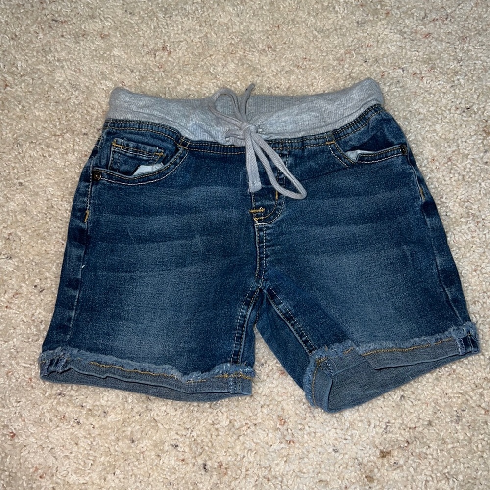 Justice stretchy jean shorts